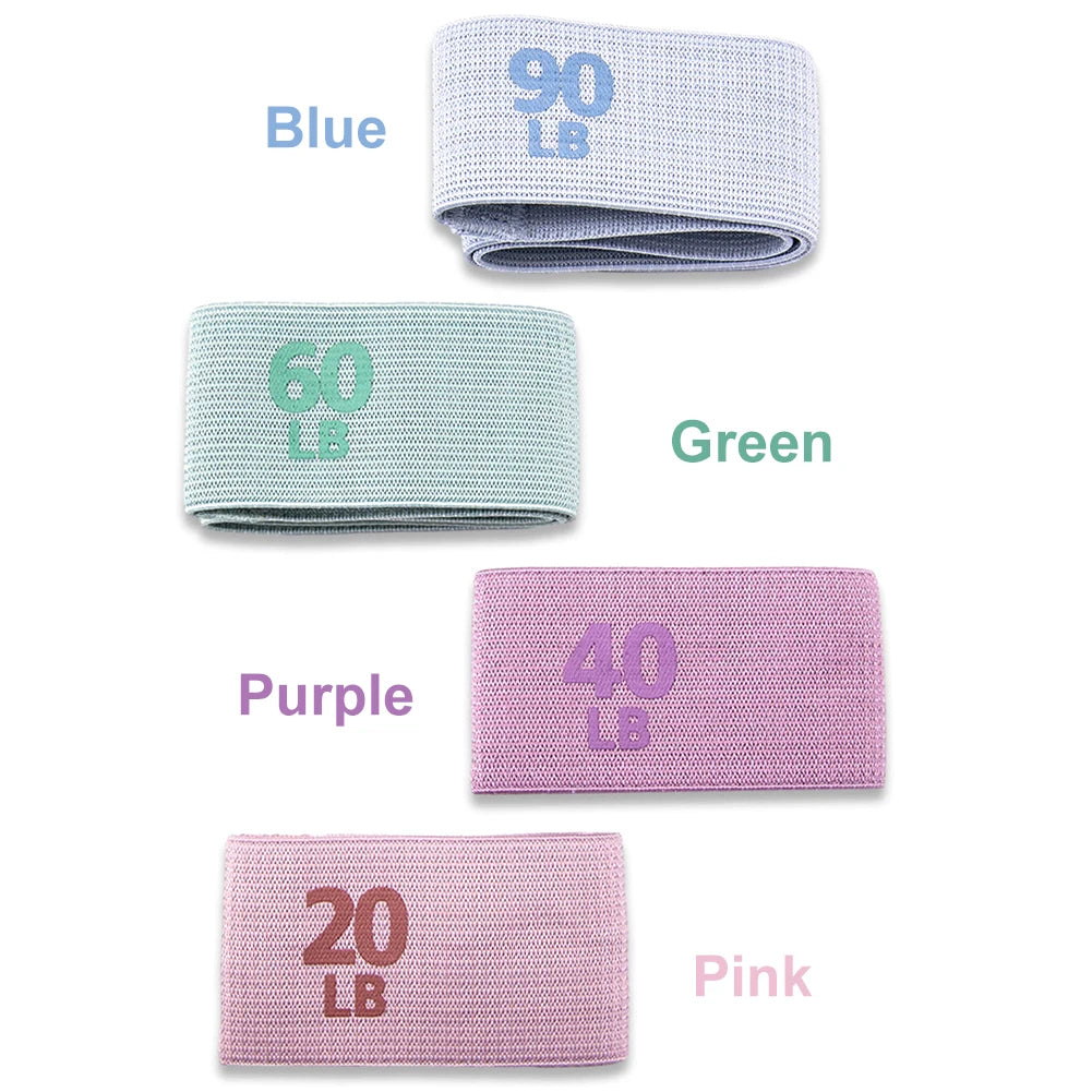 Elastic Resistance Booty Workout Bands Anti-Slip