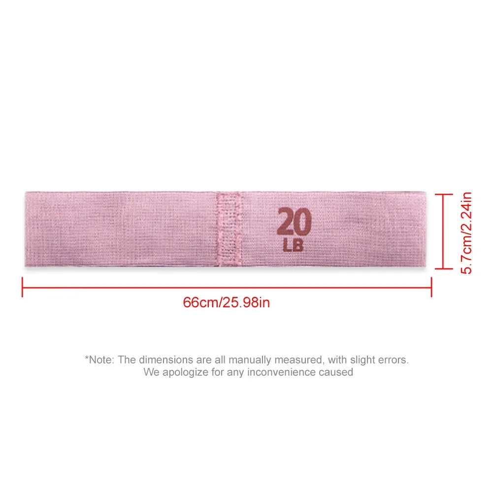 Elastic Resistance Booty Workout Bands Anti-Slip