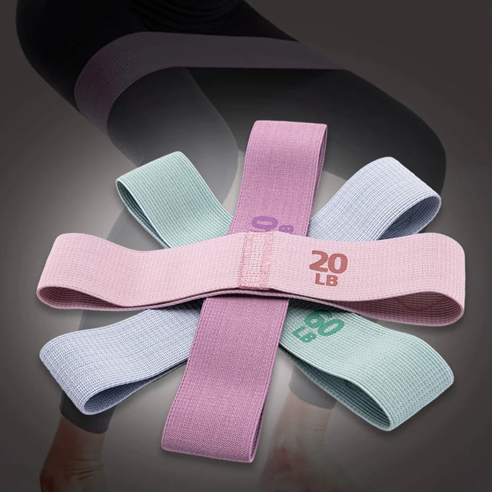 Elastic Resistance Booty Workout Bands Anti-Slip